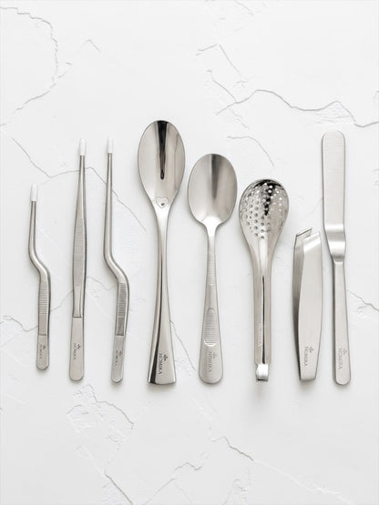 8'li Profesyonel Plating Set Gümüş
